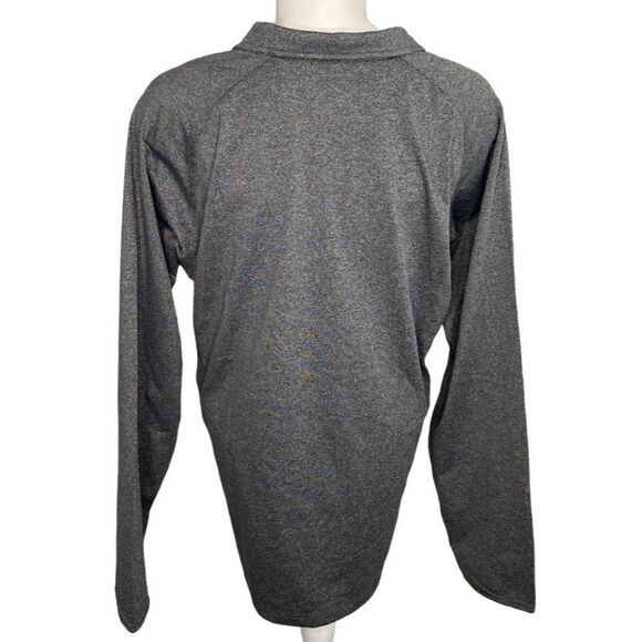 Sport-Tek Sport-Wick Fleece Jacket Women's XL Gray Zip Long-Sleeve Stretch NWOT - Picture 2 of 10